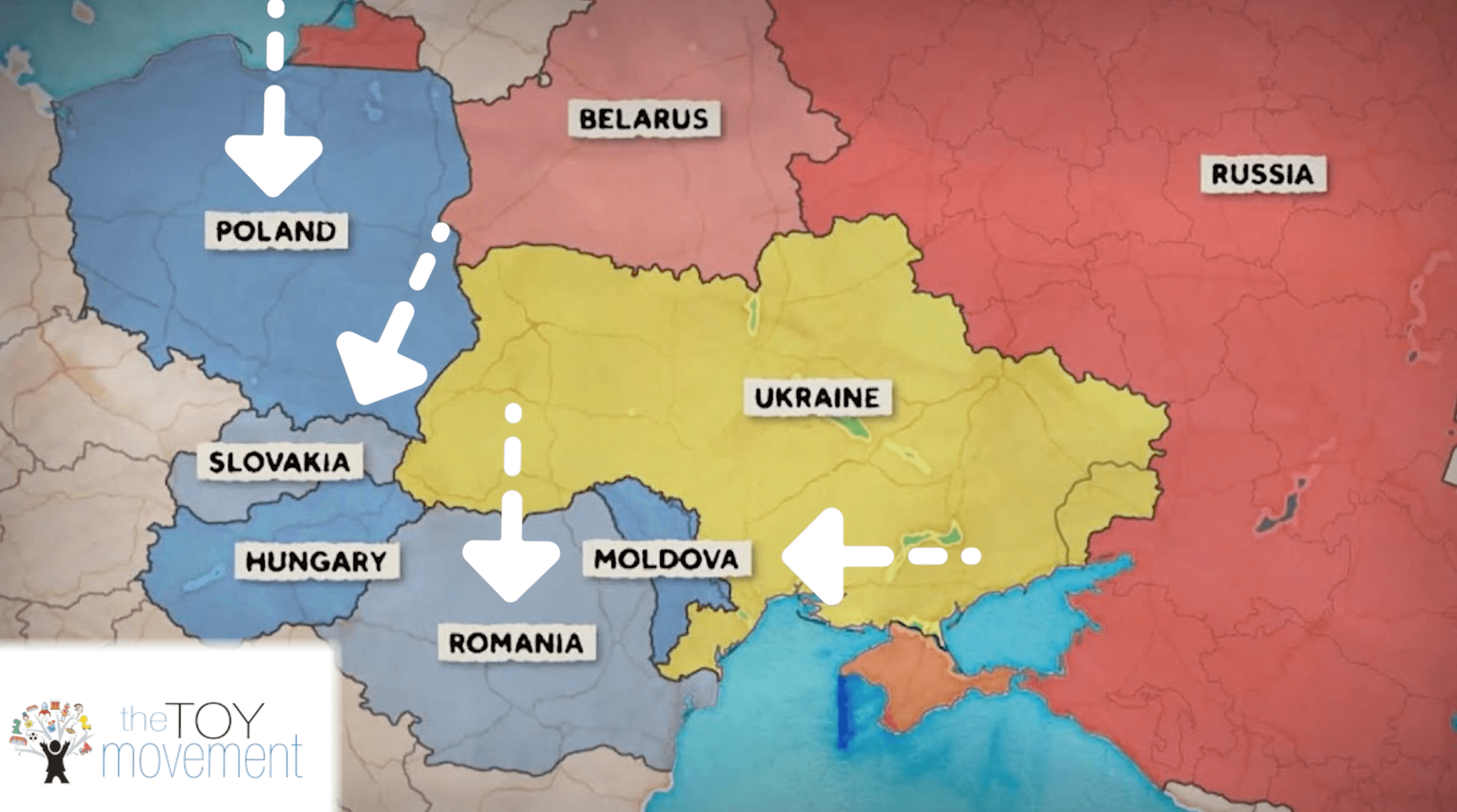 The Toy Movement: March 2022 - Ukraine Refugee Relief in Europe